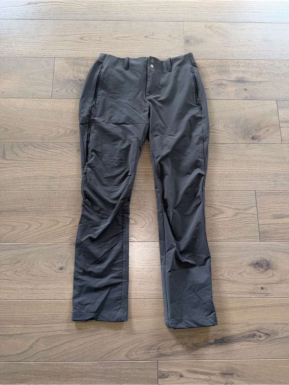 REI Co-op Activator Soft-Shell Hiking Pants, Women’s Small Petite, Charcoal